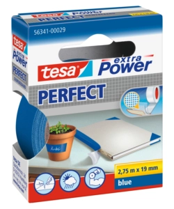 NASTRO ADESIVO "EXTRA POWER" COLORE BLU, 2,75 MT X 19 MM - TESA